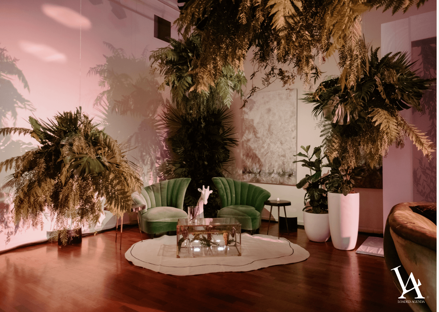 Custom Work plant styling by The Plant Library.